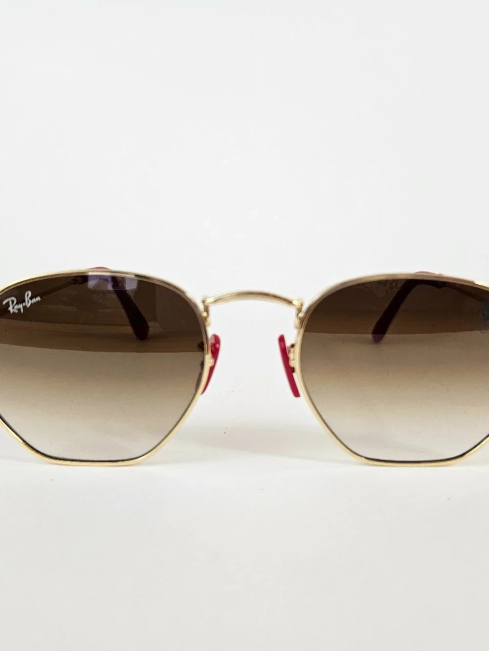 Ray Ban Ferrari Polarized Black Metal Frame Sunglasses RB3548-N 001/51 51-21-145